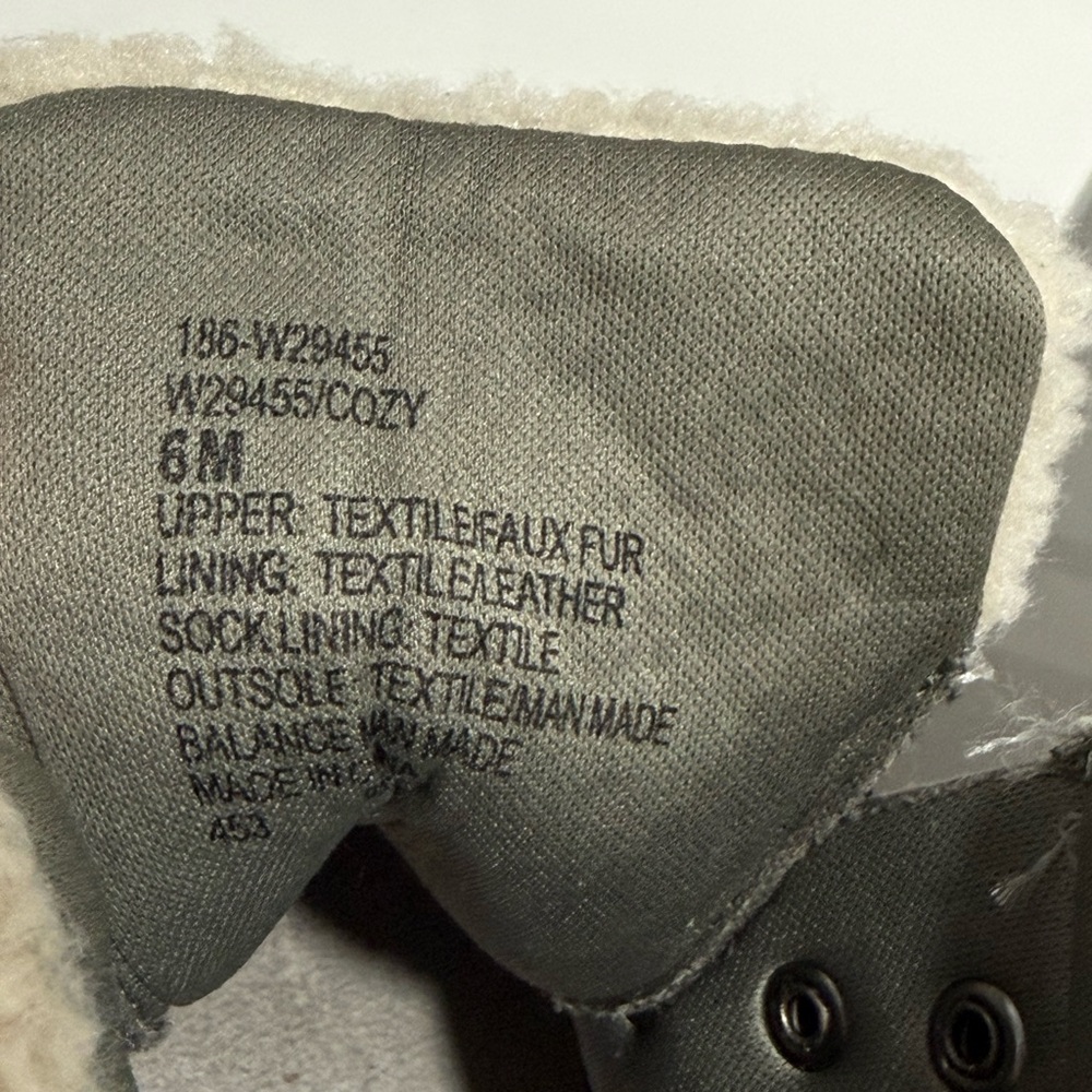💙2 for $12 White Mountain Cozy Boots winter ankle booties Gray Like New - Picture 8 of 10